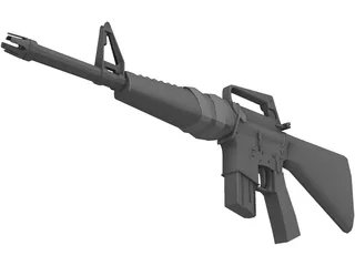 M16 3D Model