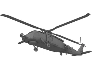 Sikorsky SH-60 Seahawk 3D Model