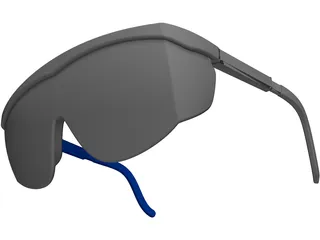 Safety Glasses 3D Model