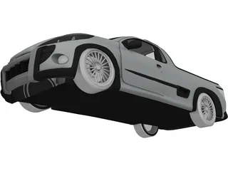 Peugeot Hoggar Concept 3D Model
