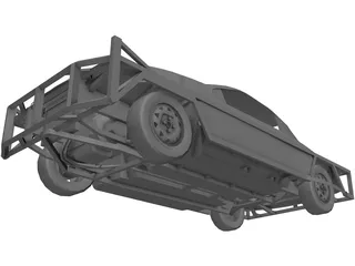 Opel Tigra 1300 Stockcar 3D Model