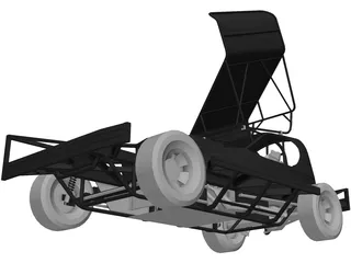 Brisca F1 Shale Car 3D Model