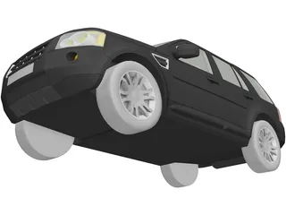 Land Rover Freelander 3D Model