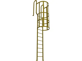 Ladder 3D Model