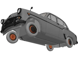 AZLK Moskvich 407 3D Model