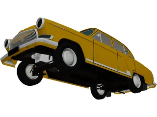 Gaz-21 Volga 3D Model