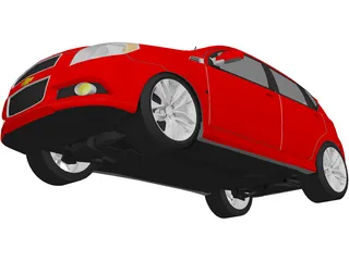 Chevrolet Aveo LT (2011) 3D Model