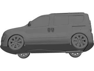 Fiat Doblo (2010) 3D Model