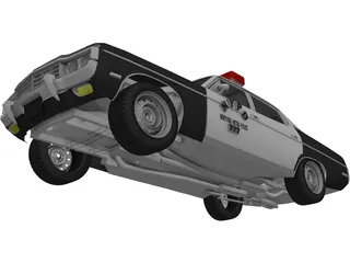 Police Car NYPD 3D Model