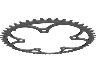 Chainring 53T 3D Model