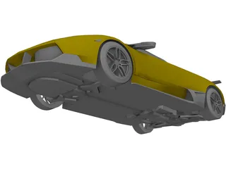 Lamborghini Murcielago LP670 3D Model