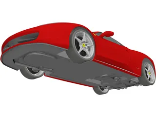 Ferrari 458 Italia 3D Model