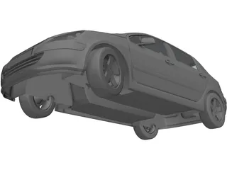 Peugeot 307 3D Model