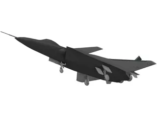 Chengdu J-20 3D Model