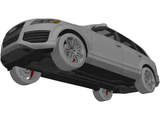 Audi Q7 V12 TDI (2010) 3D Model