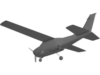 Cessna 172 3D Model