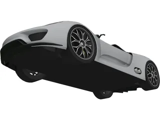 Porsche 918 Spyder Concept 3D Model