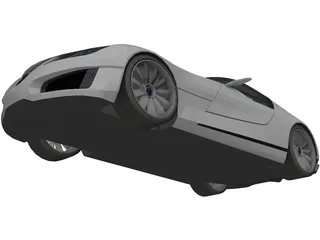 Saab Aero X Concept 3D Model