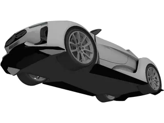 Citroen GT Concept 3D Model