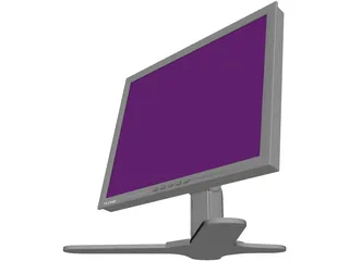 Viewsonic Monitor 3D Model