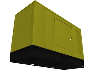 Diesel Generator Type A 3D Model