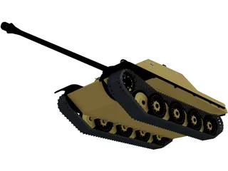 Jagdpanzer V 3D Model