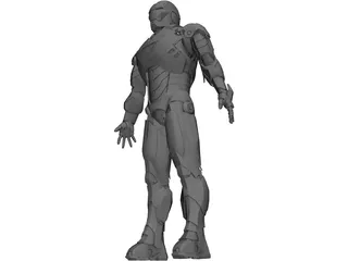 Iron Man MK VI 3D Model