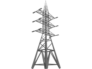 Electric Tower 3D Model