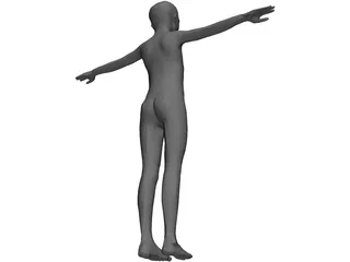 Girl 3D Model