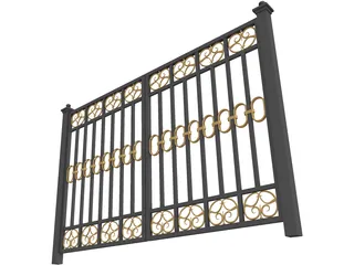 Fence 3D Model