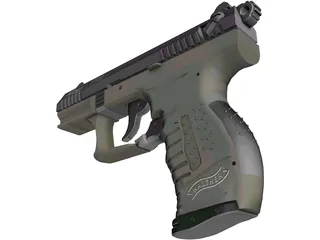 P22 Walther 3D Model