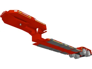 Goldhofer Trailer 3D Model