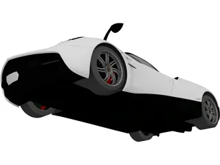 Pagani Huayra (2012) 3D Model