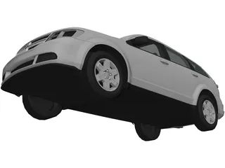 Dodge Journey (2012) 3D Model