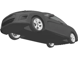 Peugeot 308 CC (2012) 3D Model