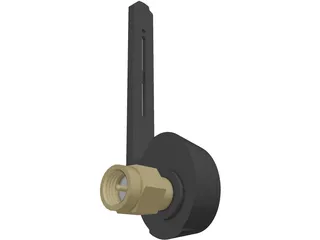 Antenna Router Linksys 3D Model