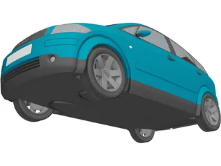 Audi A2 3D Model