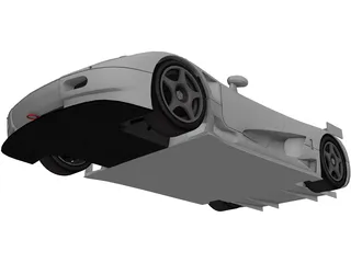 Coenigsegg CCG Race 3D Model