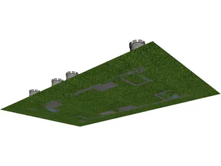 Castle 3D Model