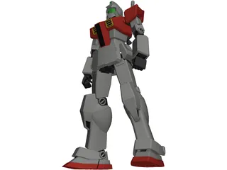 Gundam RGM-79 GM 3D Model