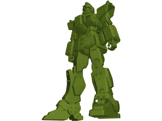Gundam RGM-79(G) 3D Model