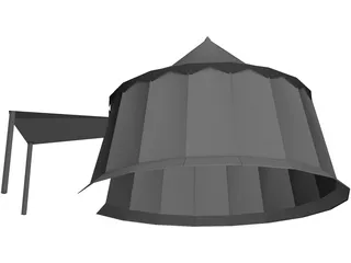 Roman Big Tent 3D Model