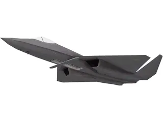 Northmann YF-23 Black Widow II 3D Model