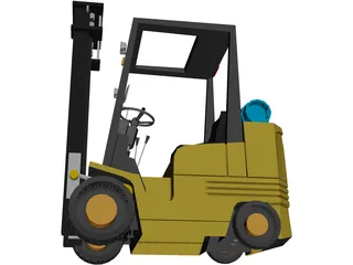 Forklift 3D Model