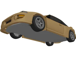 Subaru Impreza Coupe 3D Model