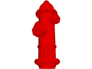 Fire Hydrant 3D Model