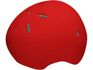 Skate Helmet 3D Model