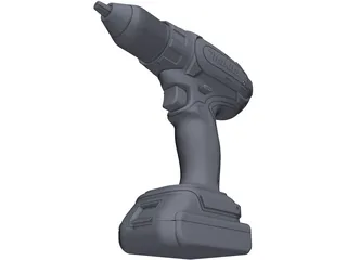 Makita Drill 3D Model