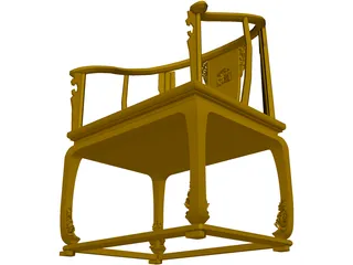 Chinese Chair 3D Model