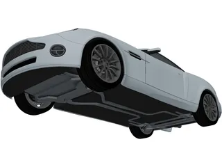 Aston Martin Vanquish 3D Model